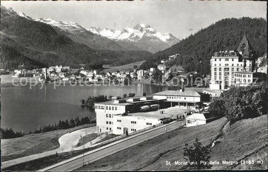 12036617 St Moritz GR avec Piz della Margna St. Moritz