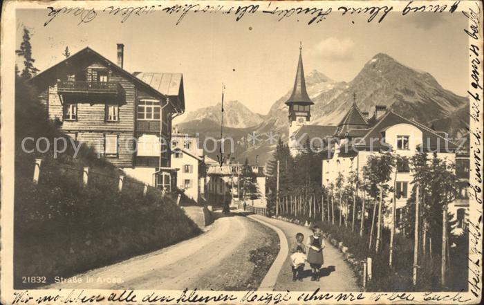 12029801 Arosa GR Section de rue Arosa GR