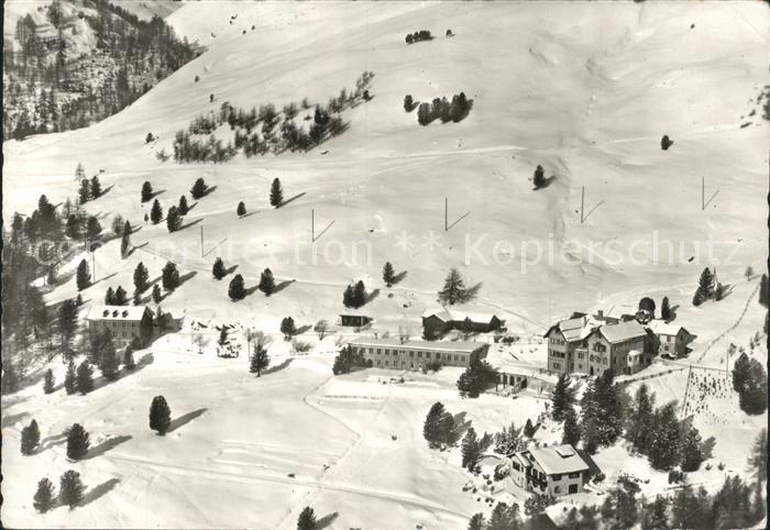 12031713 St Moritz GR Maison évangélique des Randolins Photo aérienne de St Mori