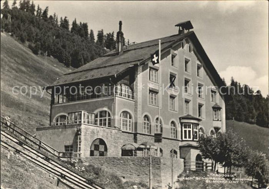 12031725 St Moritz Dorf GR Institut scolaire et maison de vacances Theodesia Kath St Moritz