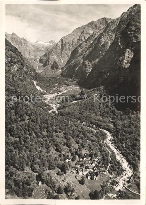 12031781 Val Bavona Fliegeraufnahme Val Bavona