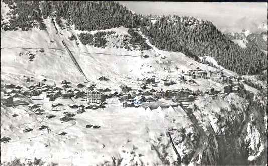 12044727 Muerren BE Fliegeraufnahme Muerren