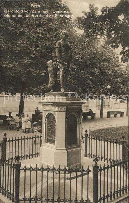 12048439 Bern BE Berchtold von Zaehringen Monument Berne