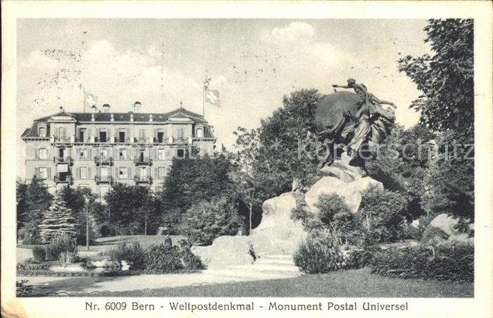 12048534 Bern BE Monument Postal Universel Berne