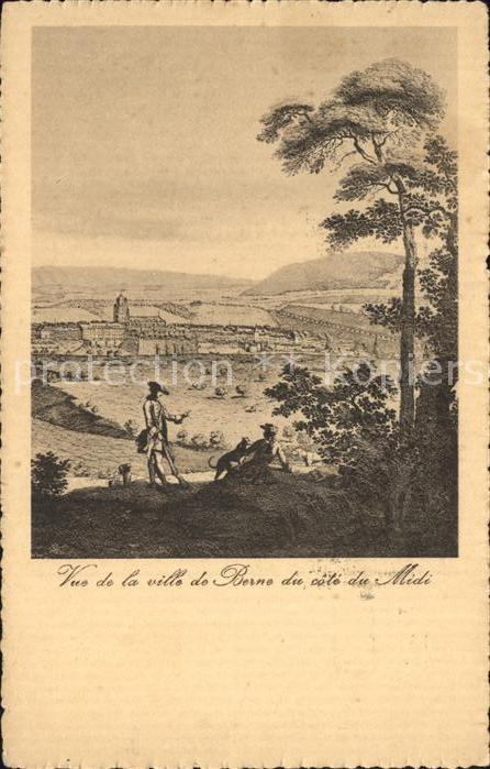 12048556 Bern BE gravure ancienne Berne