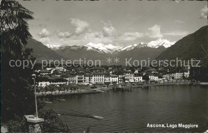 12047618 Ascona TI Lac Majeur Panorama alpin Ascona