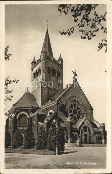 12042380 Bâle BS Église Saint-Paul de Bâle BS