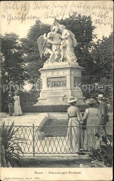 12042396 Basel BS Strassburger Denkmal Basel BS