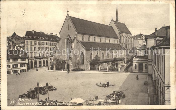 12042452 Basel BS Barfuesserplatz Historisches Museum Basel BS