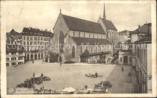 12042452 Bâle BS Barfuesserplatz Musée historique Bâle BS