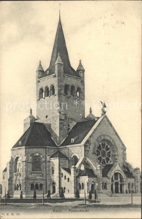 12043424 Bâle BS Pauluskirche Bâle BS