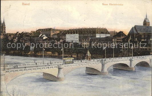 12043480 Basel BS Neue Rheinbruecke Basel BS