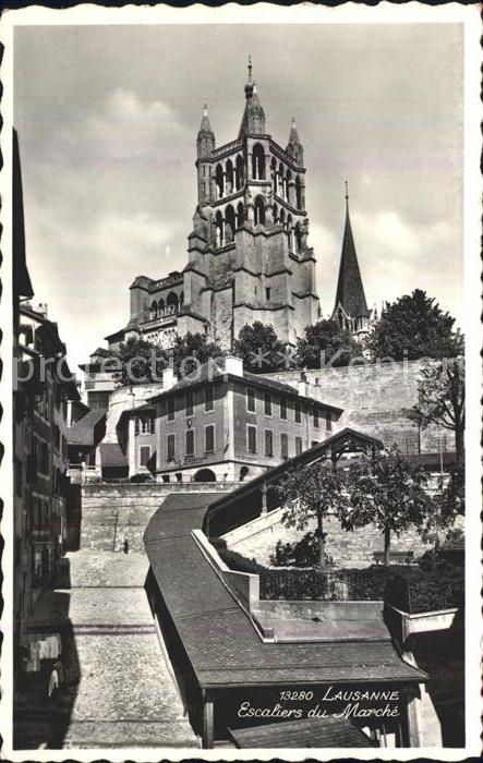 12050577 Lausanne VD Escalier du Marché Lausanne