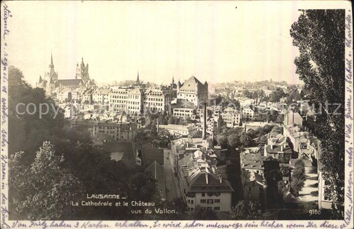 12050578 Lausanne VD Cathédrale et Château Lausanne