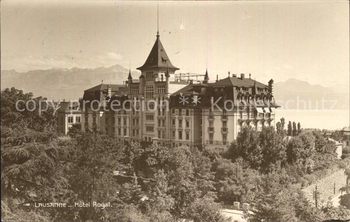 12050614 Lausanne VD Hôtel Royal Lausanne