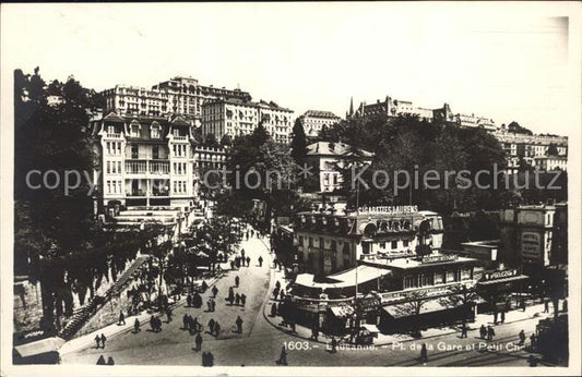 12050636 Lausanne VD Place de la Gare  Lausanne