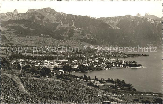 12052248 Vevey VD Rochers de Naye et Tours d'Ai Vevey