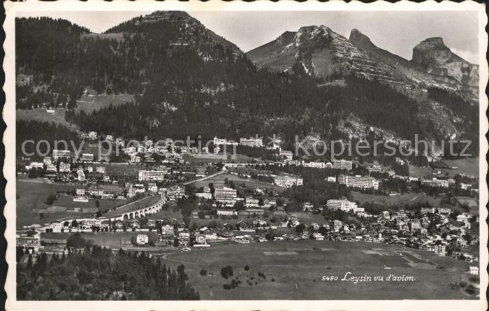 12052271 Leysin Fliegeraufnahme Leysin