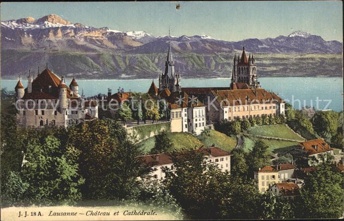 12053483 Lausanne VD Château et Cathédrale Lausanne