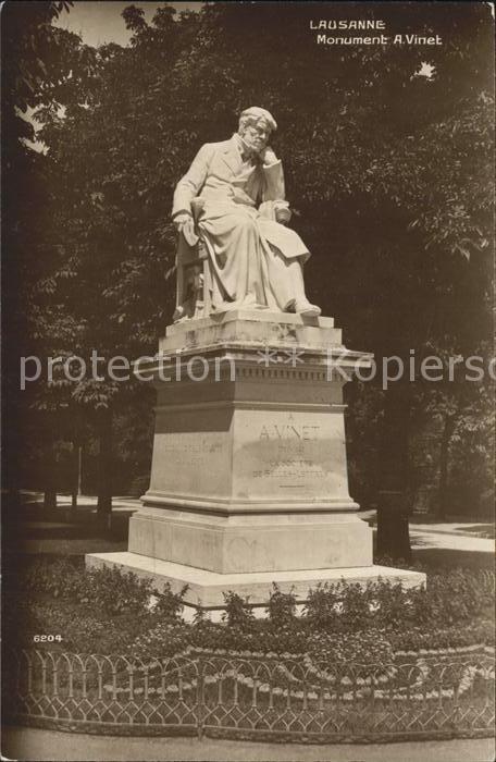 12053491 Lausanne VD Monument A. Vinet Lausanne