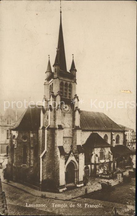 12053496 Lausanne VD Temple de Saint-François Lausanne