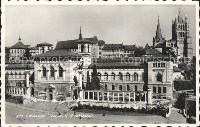 12053497 Lausanne VD Université et Cathedrale Lausanne