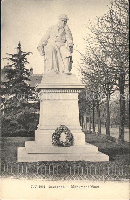 12053514 Lausanne VD Monument Vinet Lausanne