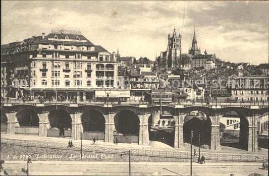 12054243 Lausanne VD Le Grand Pont Lausanne