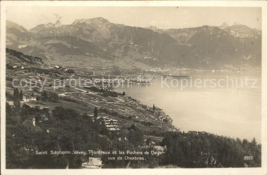 12054303 Vevey VD Montreux et les Rochers de Mayer Vevey