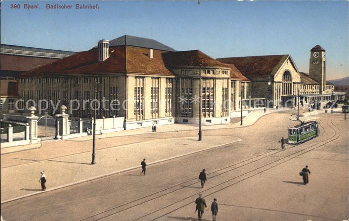 12055420 Bâle BS Badischer Bahnhof Tramway Bâle BS