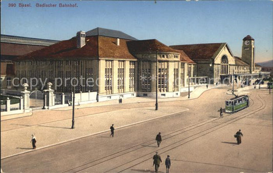 12055420 Bâle BS Badischer Bahnhof Tramway Bâle BS