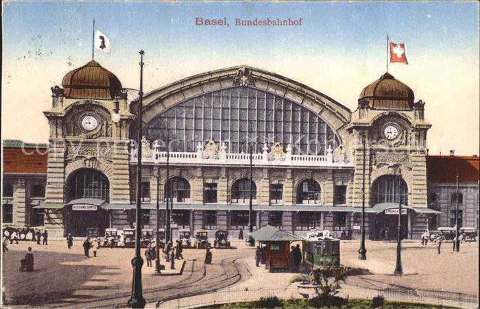 12055425 Bâle BS Gare Fédérale Tramway Bâle BS