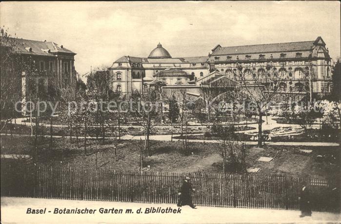 12055437 Jardin botanique de Bâle BS avec bibliothèque Bâle BS