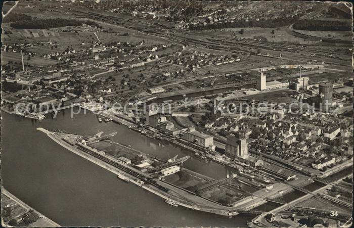 12055480 Basel BS Photographie d'aviation Rheinhafen Kleinhueningen Basel BS