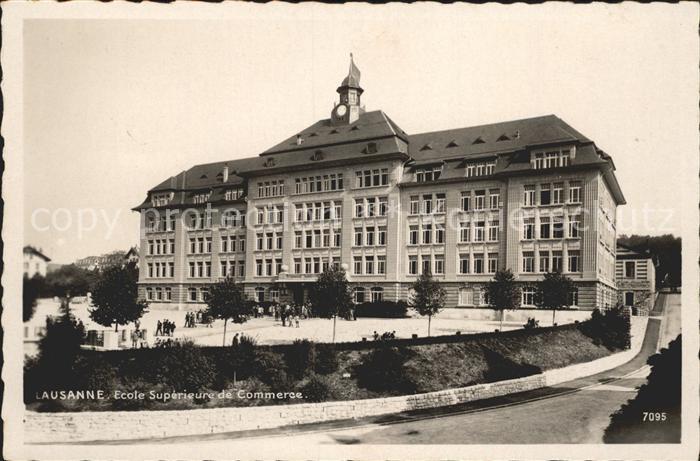 12056490 Lausanne VD Ecole Superieure de Commerce Lausanne VD