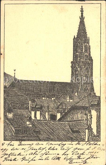 12056629 Bern BE Carte d'artiste Muenster Bern BE