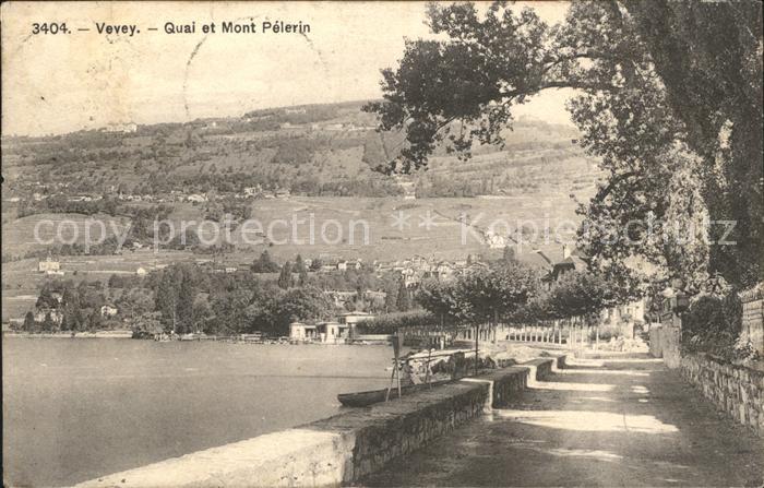 12057150 Vevey VD Quai et Mont Pélerin Vevey VD