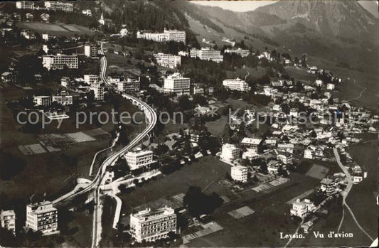 12057568 Leysin Fliegeraufnahme Leysin