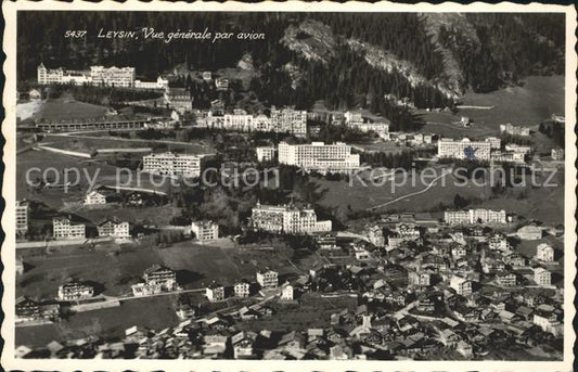 12057588 Leysin Fliegeraufnahme Leysin