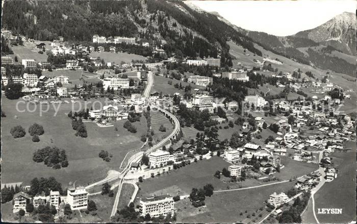 12057590 Leysin Fliegeraufnahme Leysin