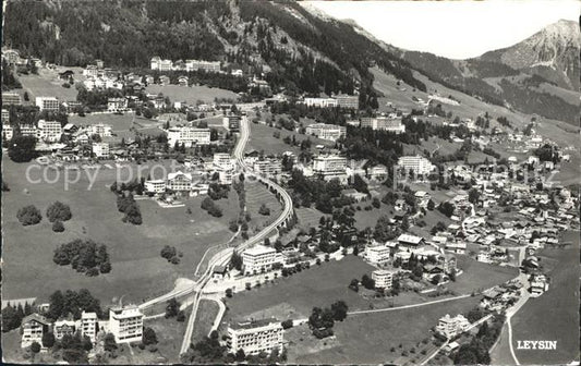 12057590 Leysin Fliegeraufnahme Leysin