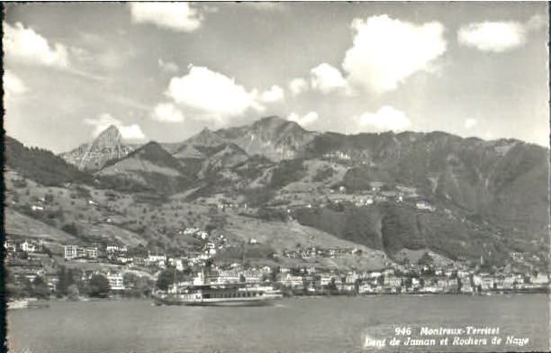 10575182 Territet Territet Montreux x 1955 Territet