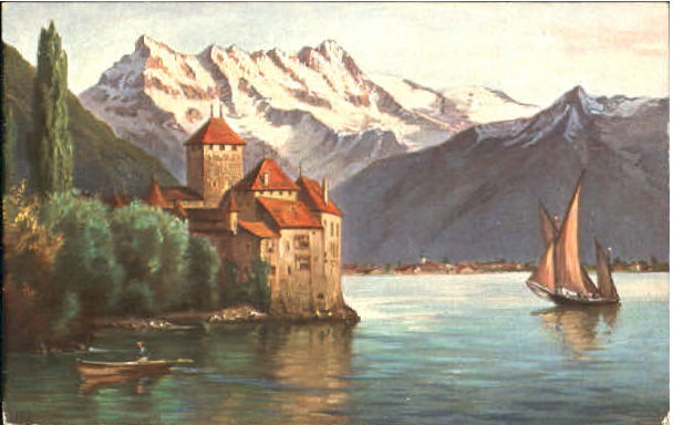 10575183 Chateau Chillon Chillon  ungelaufen ca. 1910 Chillon