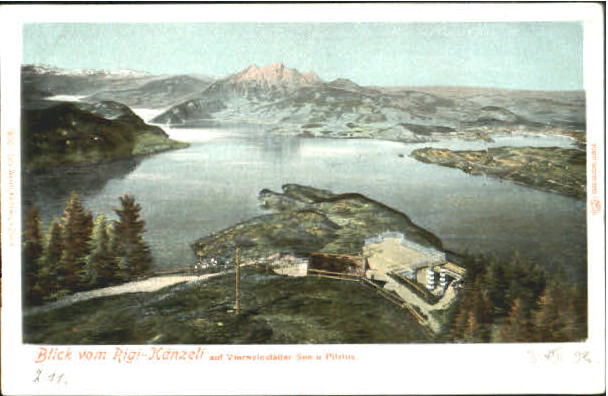 10575217 Rigi Kaenzeli Rigi Kaenzeli  ungelaufen ca. 1920