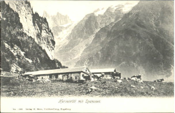 10575307 Engelberg OW Herrenrueti Spannort ungelaufen ca. 1900