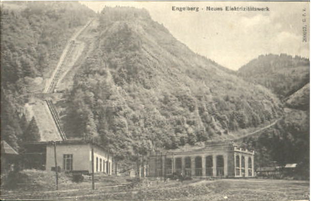 10575308 Engelberg OW Engelberg Elektrizitaetswerk ungelaufen ca. 1910