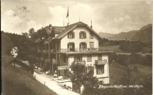 10575318 Buergenstock Buergenstock Hotel Waldheim x 1921