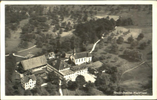 10575321 Baar ZG Kinder Institut Fliegeraufnahme x 1934