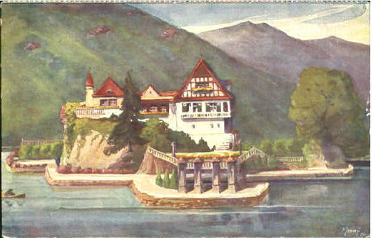 10575327 Vitznau Vitznau Schloss Hohenfels KuenstlerJenny x 1915