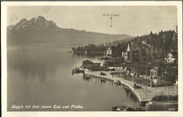 10575329 Weggis Vierwaldstaettersee Weggis  x 1931